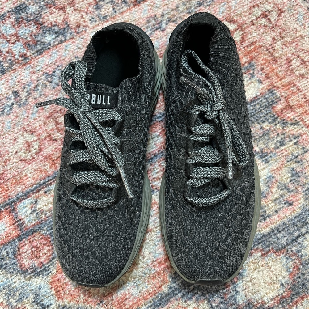 Nobull Black Knit Runners - 6.5